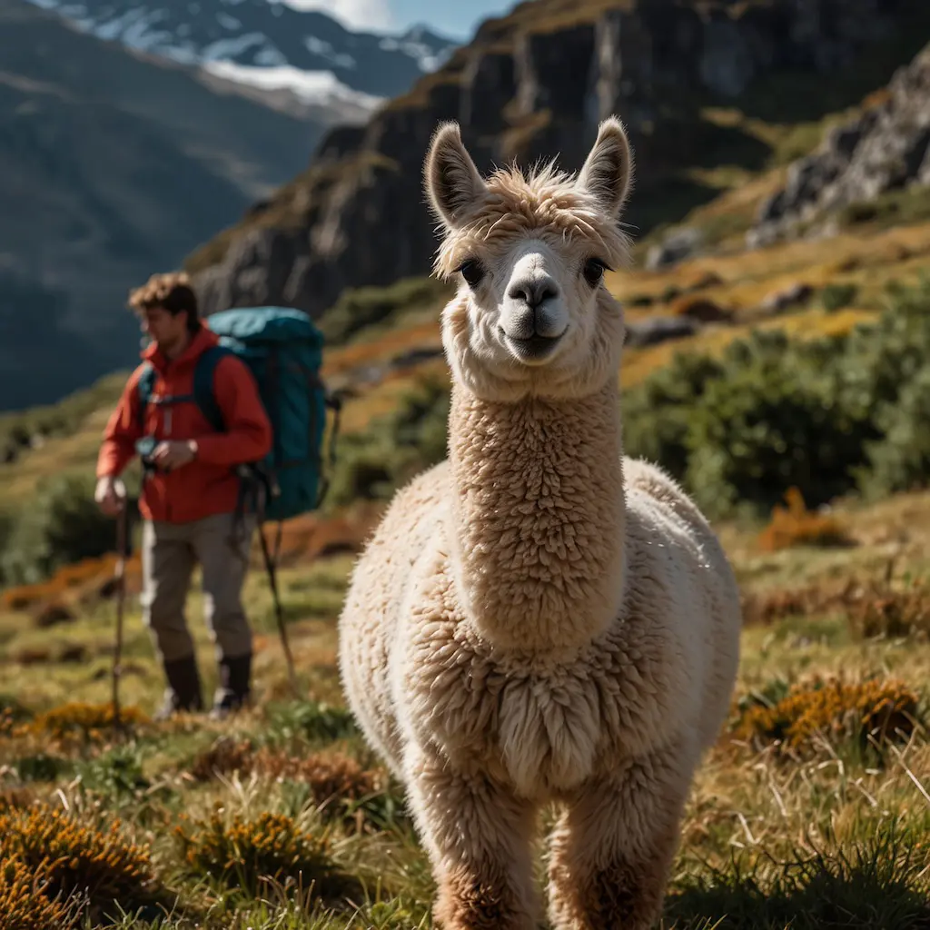 Alpaca trekking trip exploring new cultures and places