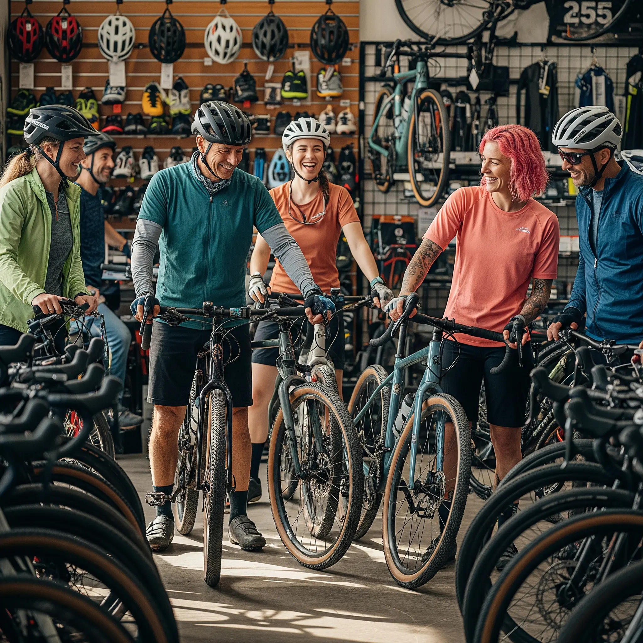 Hochwertiger Gravelbike-Verleih