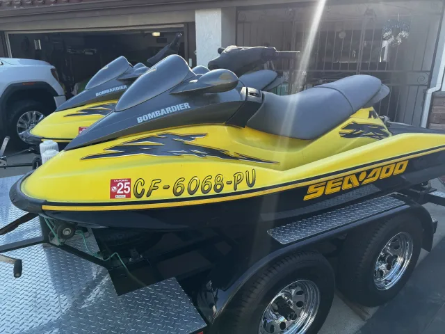 SeaDoo RX with Trailer image