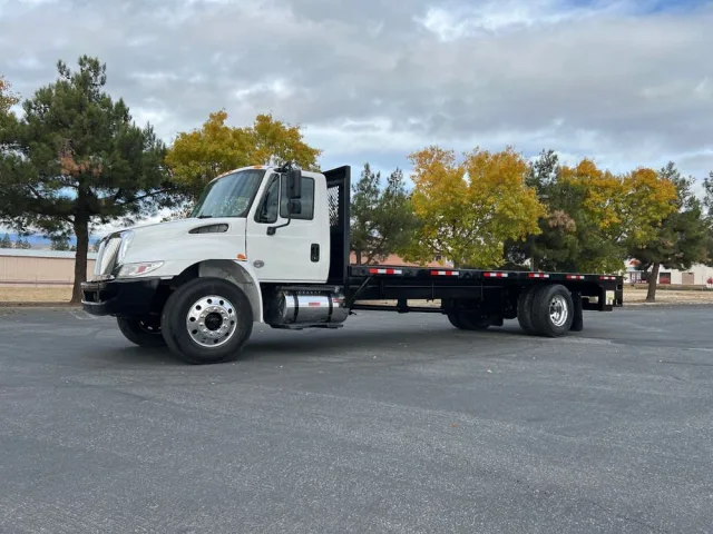 International 4300 Flatbed Truck image