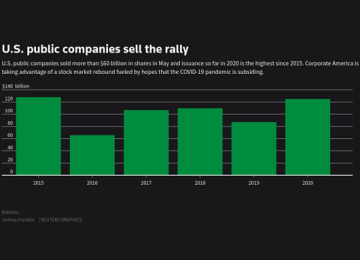 US Public Companies Sell Stock At Fastest Rate Ever Into Recent Rally