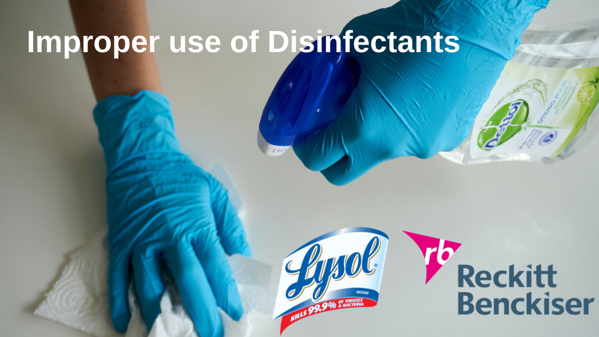 Lysol Manufacturer Warns Consumers Against Injecting Disinfectants
