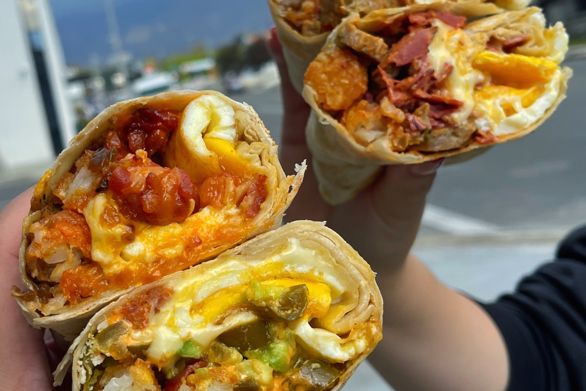 Bad-Ass Breakfast Burritos - Carson