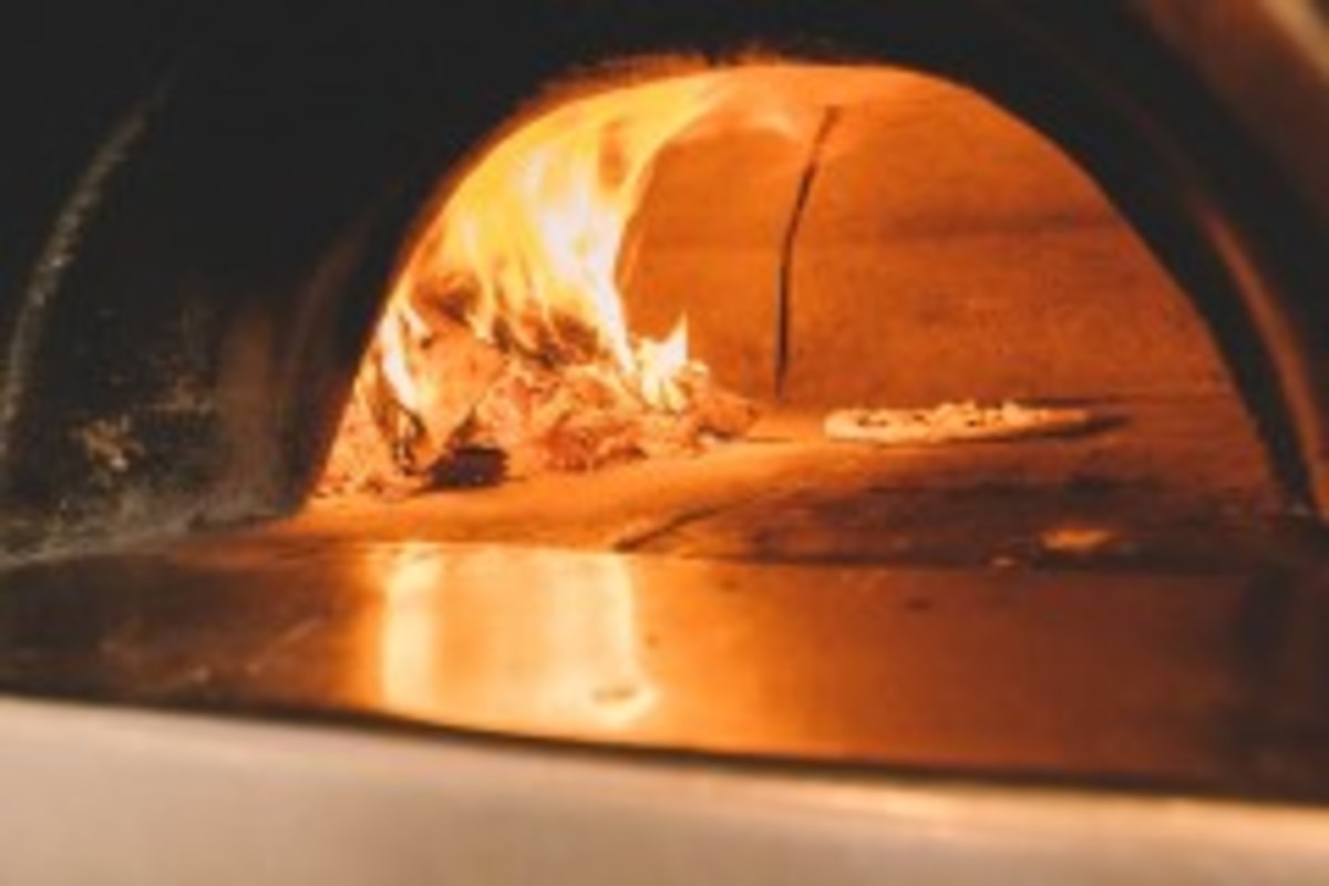 Photo 1 of 4: Oak Wood Fire Kitchen