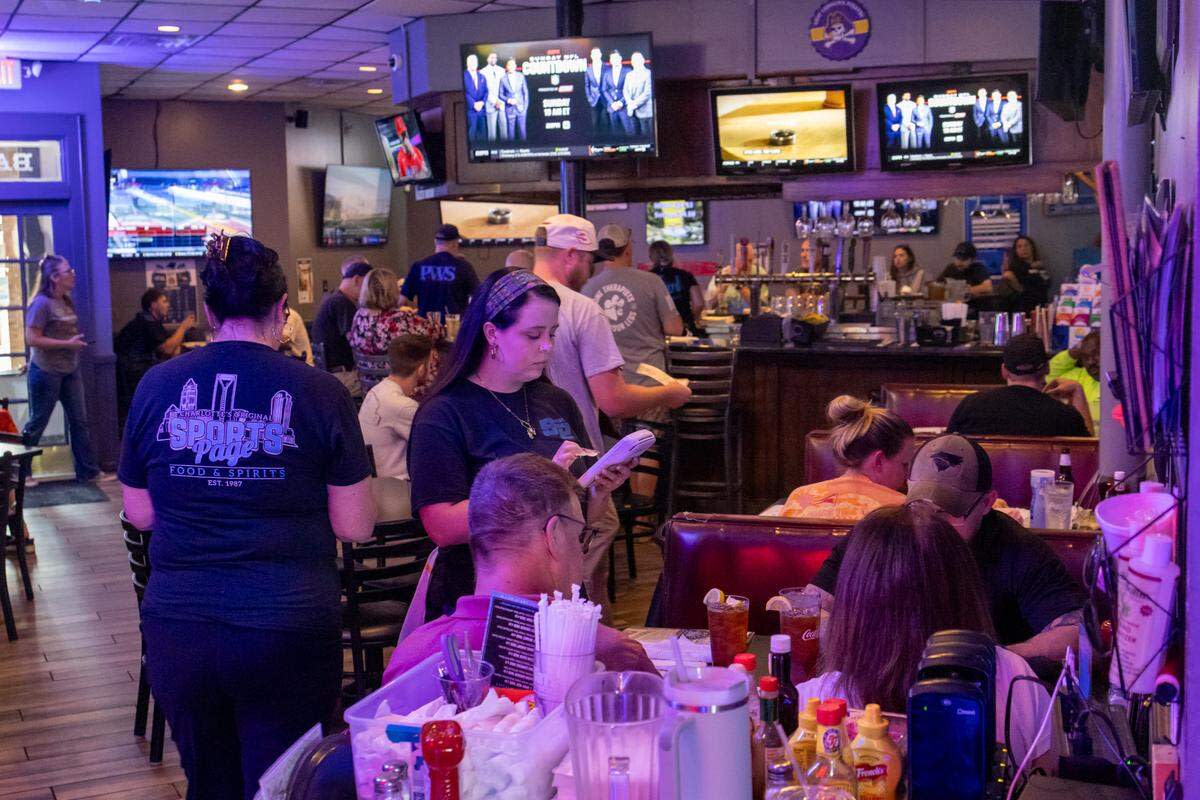 Sports Page Food & Spirits
