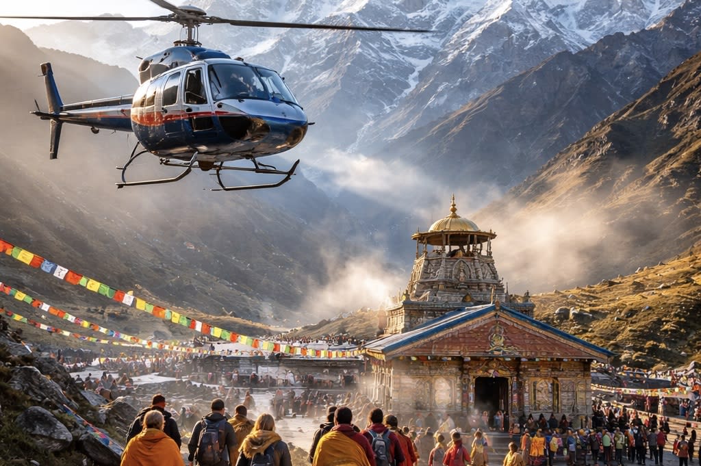 Helicopter Pilgrimage