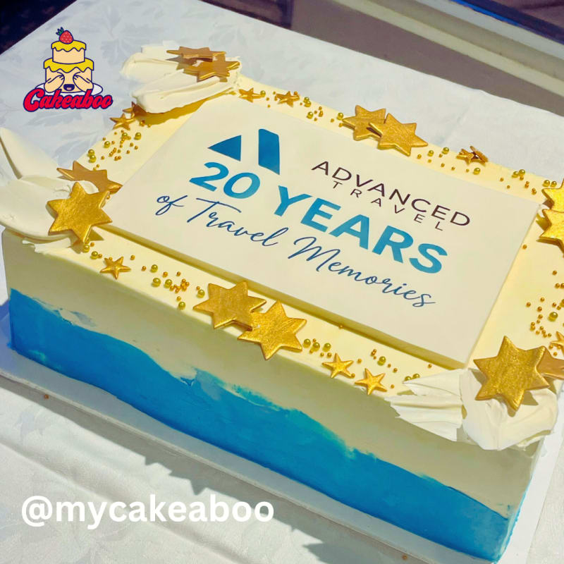 Company event cake design - Corporate event cake in Vancouver by Cakeaboo