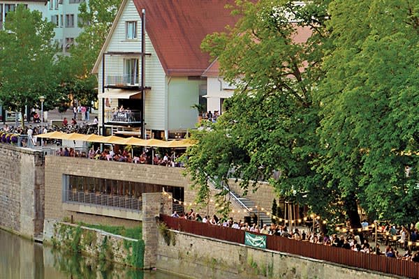 Photo of outside of the Neckarmüller restaurant