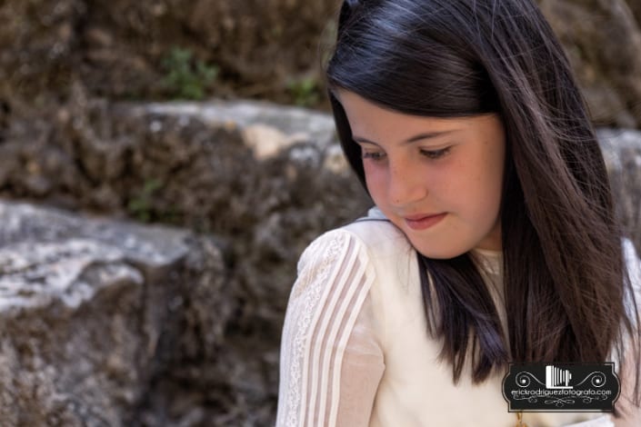 Maria. E. fotografía comunión | Zaragoza