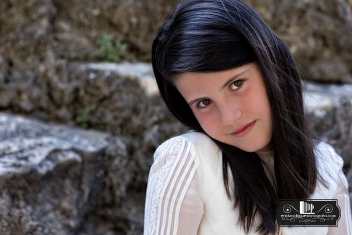 Maria. E. fotografía comunión | Zaragoza