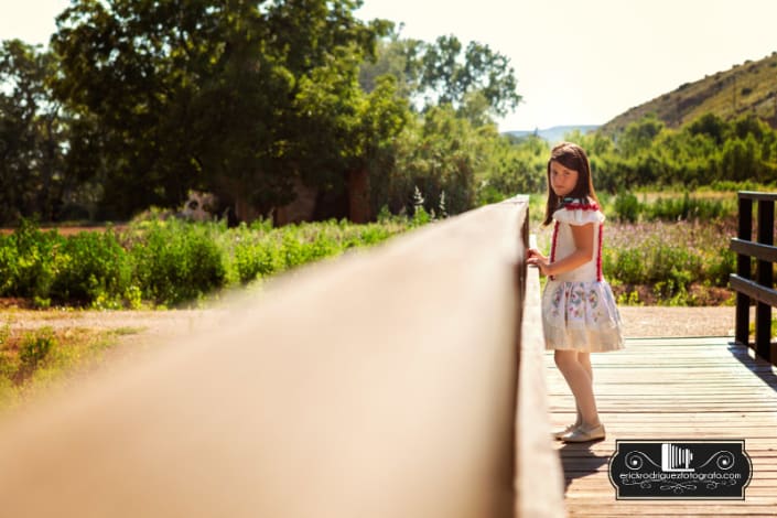Maria. E. fotografía comunión | Zaragoza