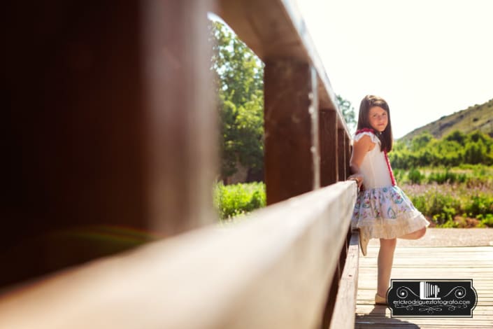 Maria. E. fotografía comunión | Zaragoza