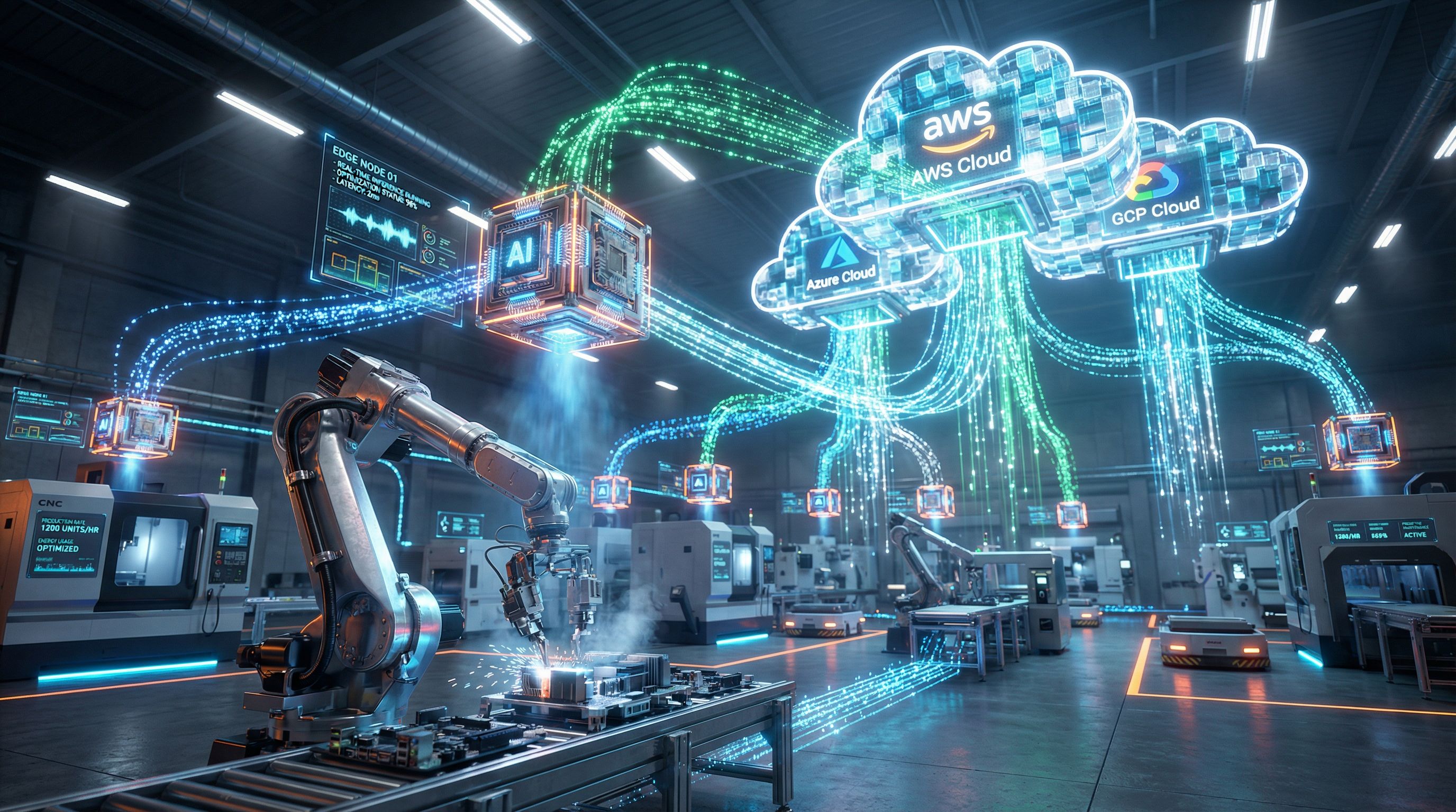 Edge-to-Cloud AI in Manufacturing