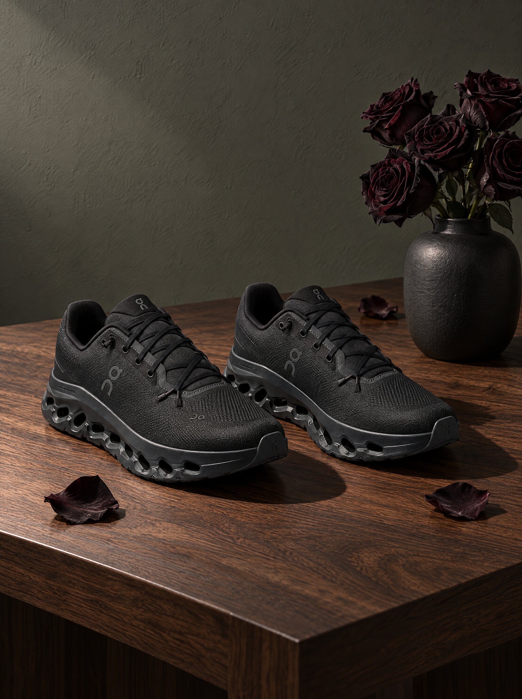 On Cloudtilt Eclipse Black - Light Smooth Cushioned
