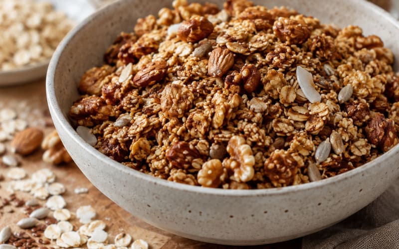Schnelles Knusper-Granola