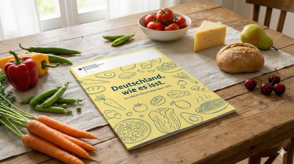 Titelbild zu Spagat zwischen Genuss und Geldbeutel: Erkenntnisse aus dem BMLEH Ernährungsreport 2025