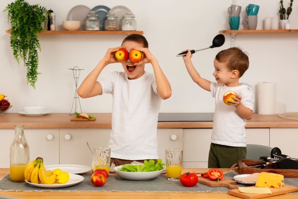 Titelbild zu Kita isst besser: Eine Woche „gesund, fit und nachhaltig“ in den städtischen Kitas Mayen