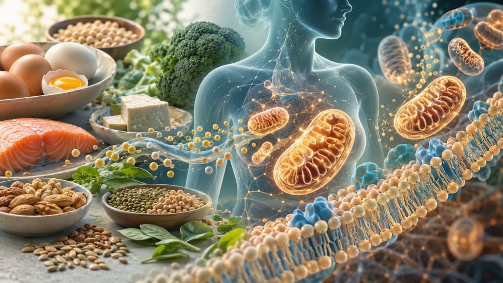 Titelbild zu Verjüngung durch Ernährung: Wie Zellmembranen unsere Energie im Alter prägen
