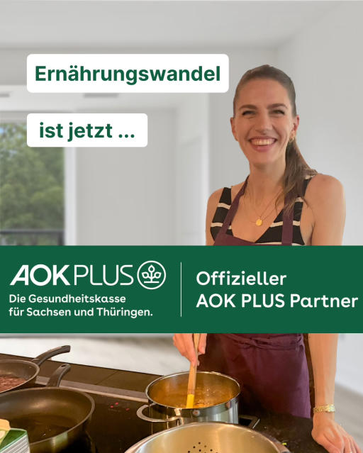 Ernährungswandel ist neuer Partner der AOK PLUS