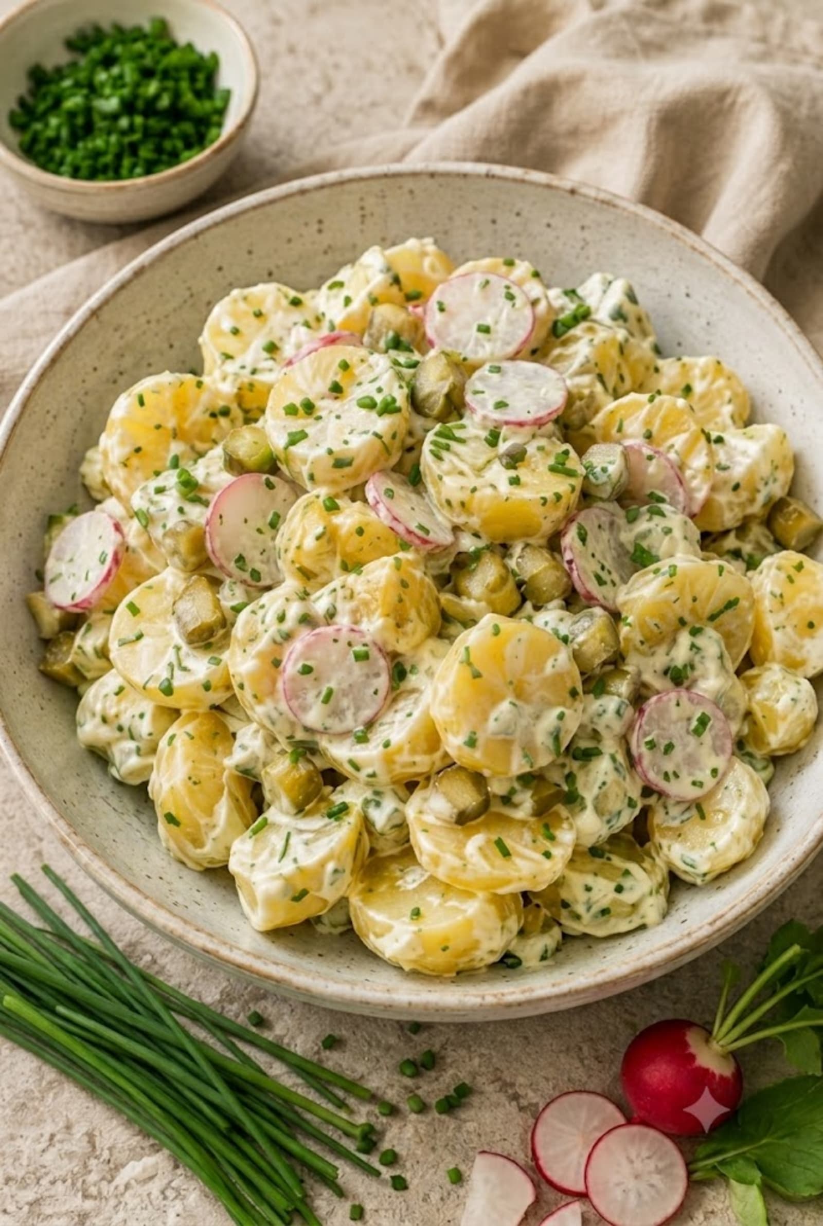 Gesunder Kartoffelsalat