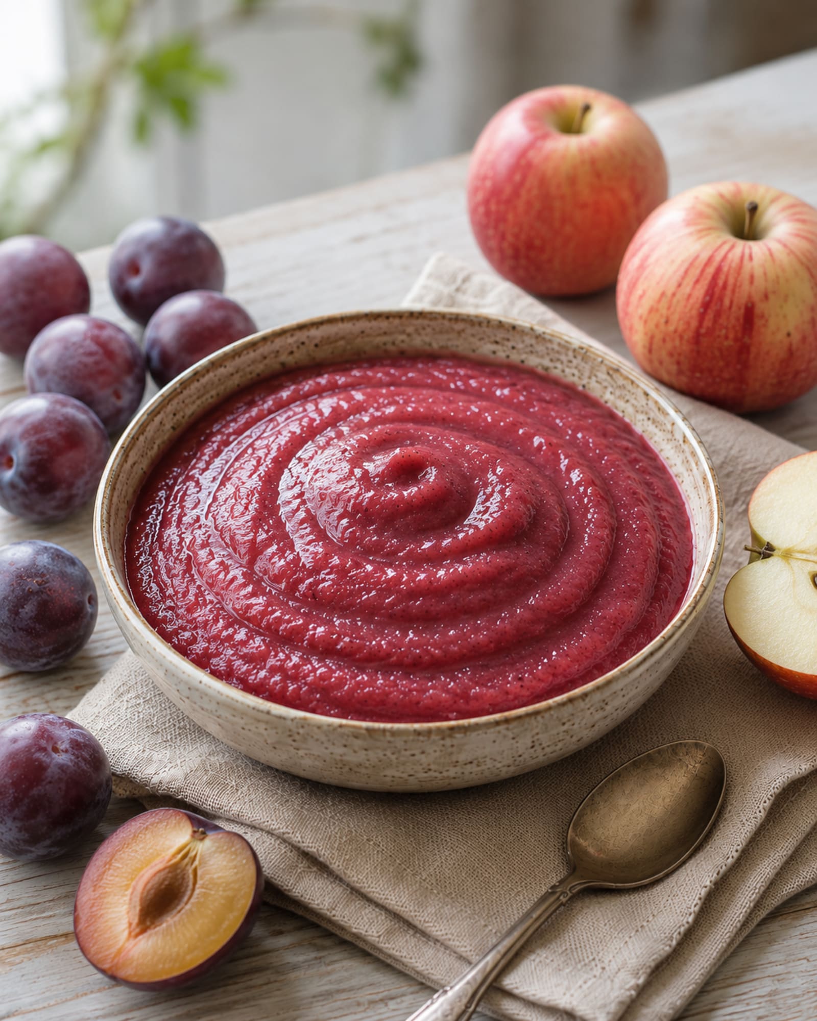 Apfel-Pflaumen-Püree (Herbst)