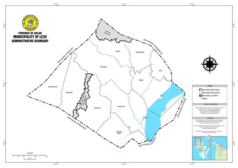 Lezo Administrative Map