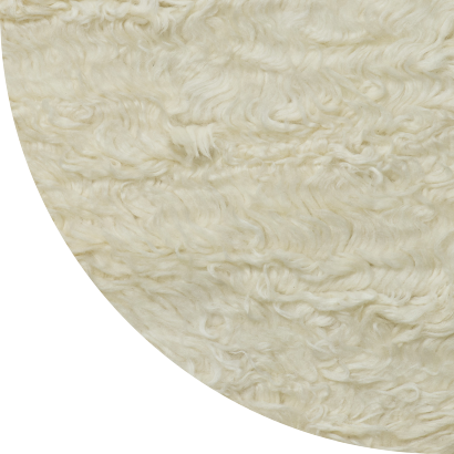Close up shot of Alya rug in Ivory