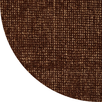 Close up shot of Amber rug in Chocolate