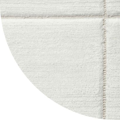 Close up shot of Astra rug in Ivory