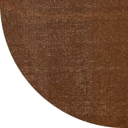 Close up shot of Briar rug in Redwood