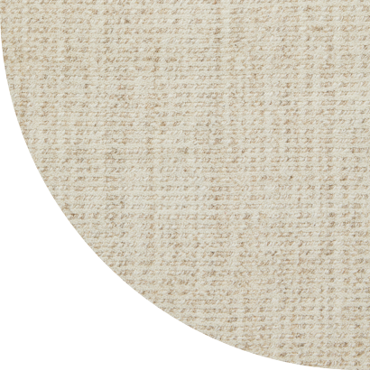 Close up shot of Calamus rug in Cream