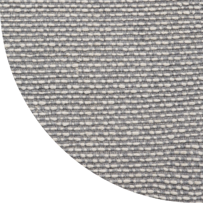 Close up shot of Caldwell rug in Light Grey
