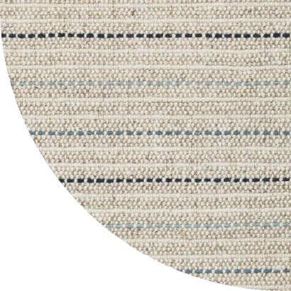 Close up shot of Colette rug in Navy