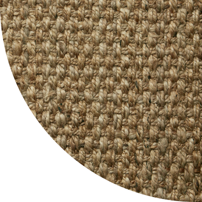 Close up shot of Floyd rug in Nutmeg