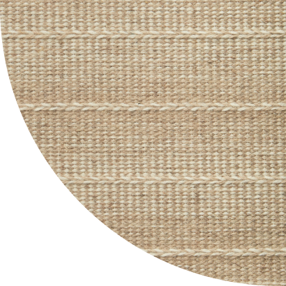 Close up shot of Imogene rug in Sand