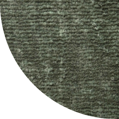 Close up shot of Luna rug in Dark Teal