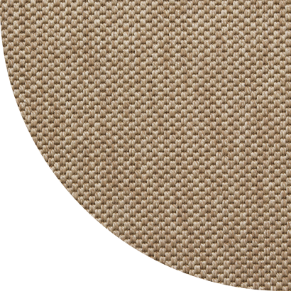 Close up shot of Marci Salt rug in Wheat