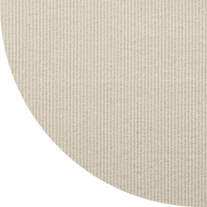 Close up shot of Marks rug in Cream