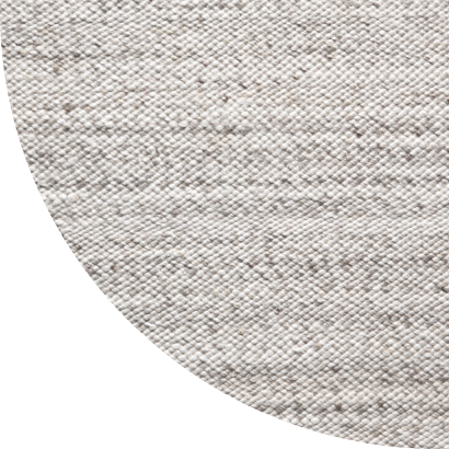 Close up shot of Miles rug in Stone