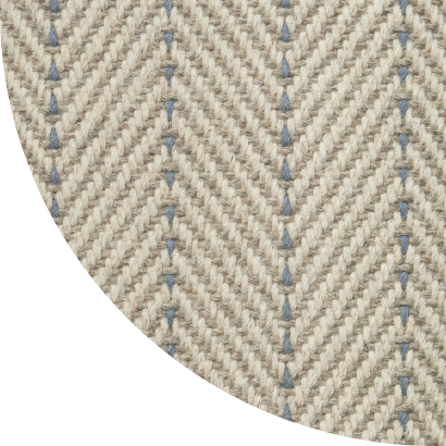 Close up shot of Paula rug in Ocean