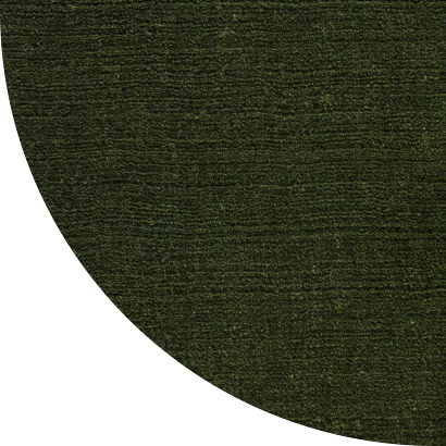 Close up shot of Sienna rug in Moss