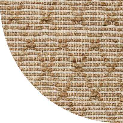 Close up shot of Sunny rug in Straw