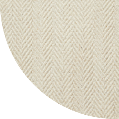 Close up shot of Truman rug in Ivory