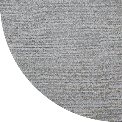 Close up shot of Beauchamp rug in Nickel