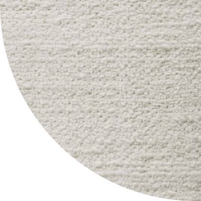 Close up shot of Brooks rug in Ivory