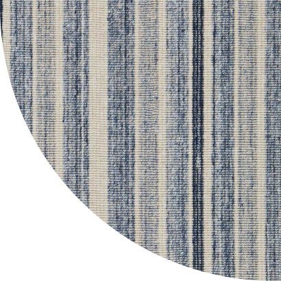 Close up shot of Charlotte rug in Ocean