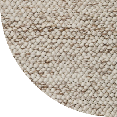 Close up shot of Dakota rug in Oatmeal