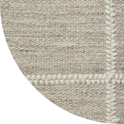 Close up shot of Everett rug in Stone