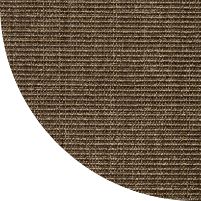 Close up shot of Indy rug in Chocolate