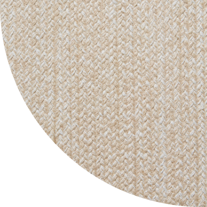 Close up shot of Legrand rug in Linen